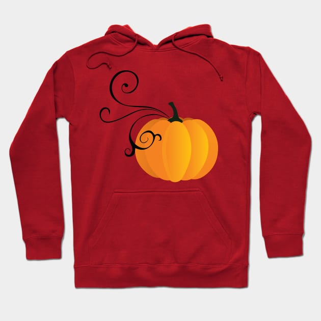 Stylish Pumpkin Hoodie by emma17